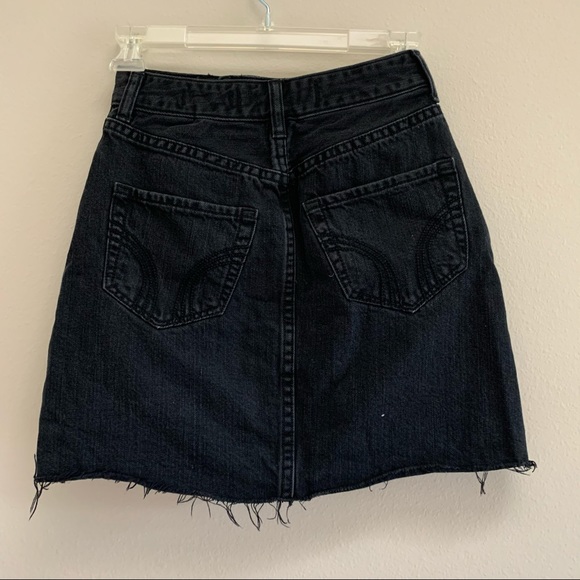 Hollister Black Denim Skirt - Picture 5 of 5